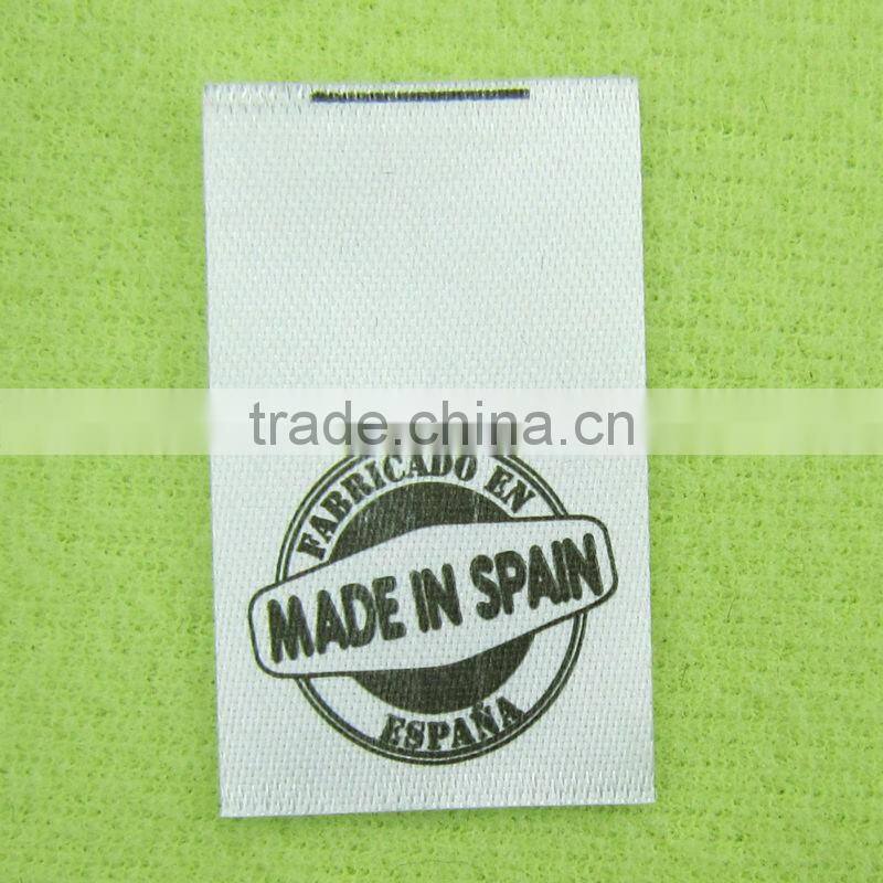 Yiwu hot sale fashion printed clothing label