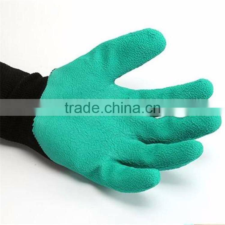 Unisex Garden Gloves For Digging & Planting No More Worn Out Fingertips with bear claws