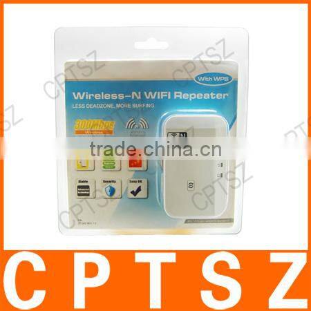 EP-W211 Wireless-N Wi-Fi IEEE 802.11n/b/g 300Mbps Repeater w/ WPS - White (US Plug / AC 100~240V)