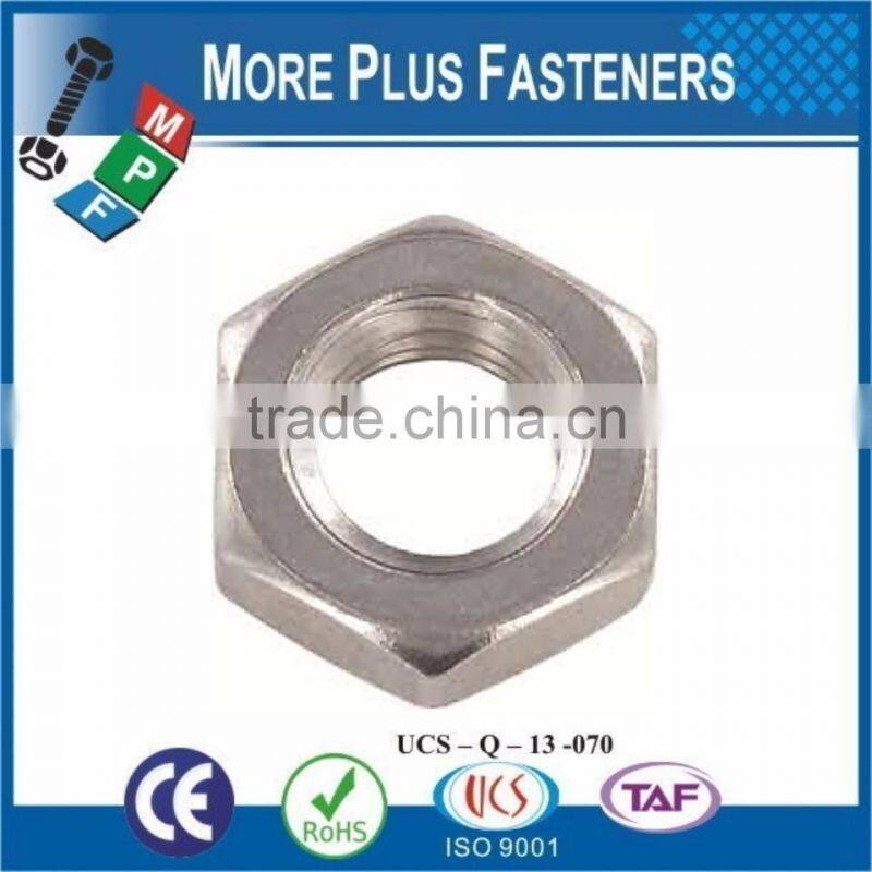 Made in Taiwan Hexagon Thin Nut