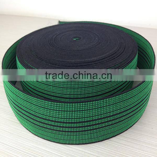 polyester elastic webbing for furniture chair