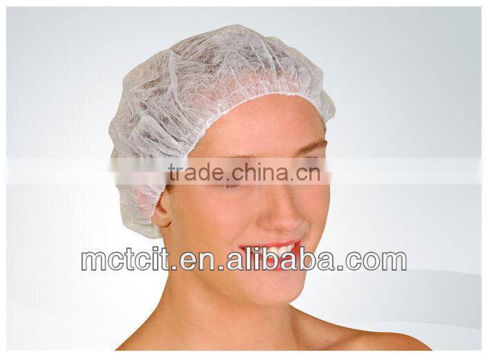 China industry processing daily use disposable mob cap/clip cap