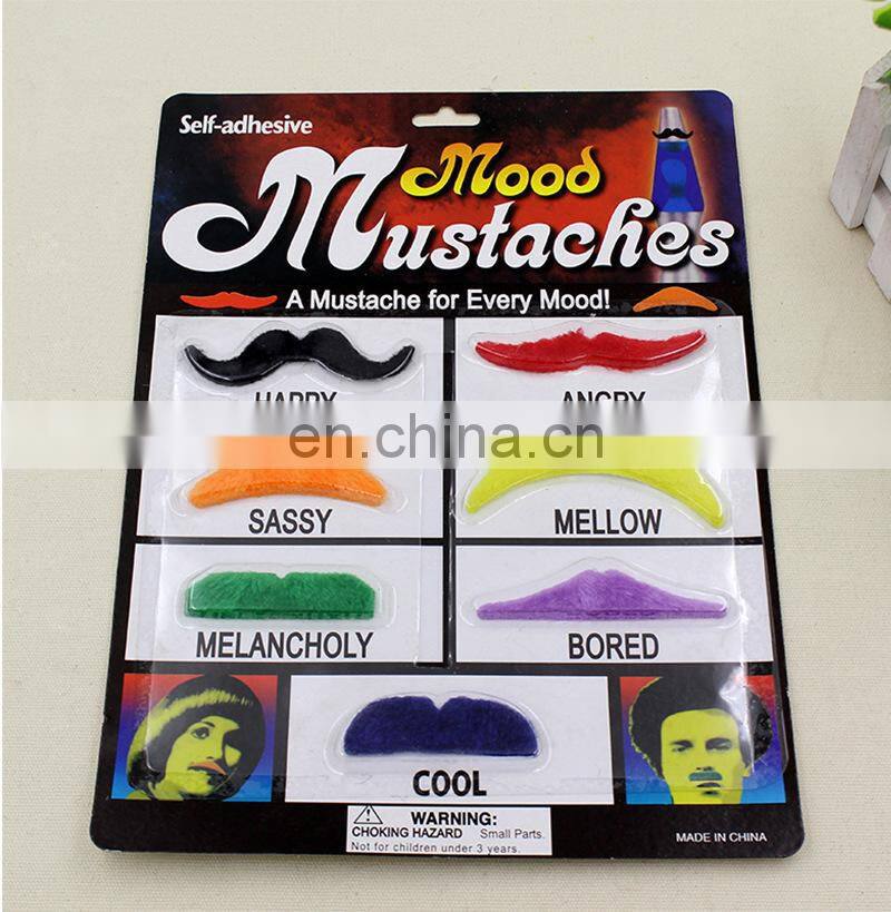 New 12stylish set funny fake mustache