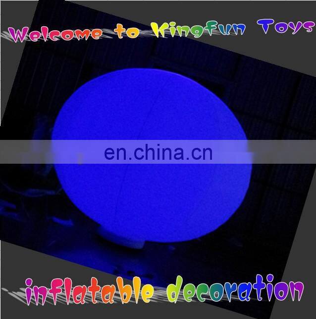 Magical ground inflatable led ball