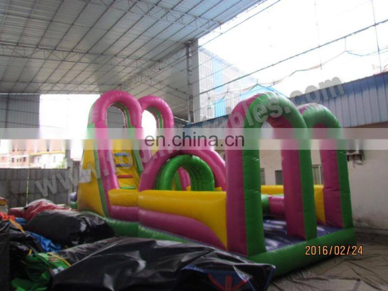 Inflatable water obstacle course adult inflatable obstacle course