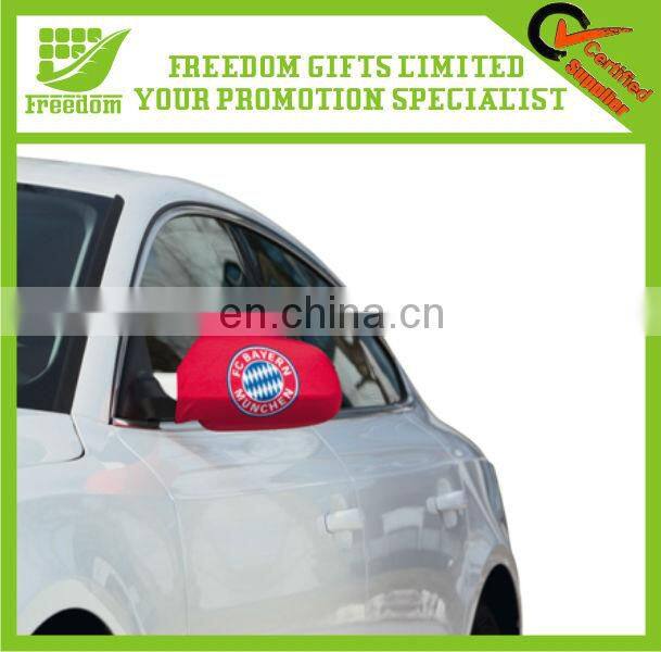 Promotional Custom Logo Polyester Car Mirror Flag