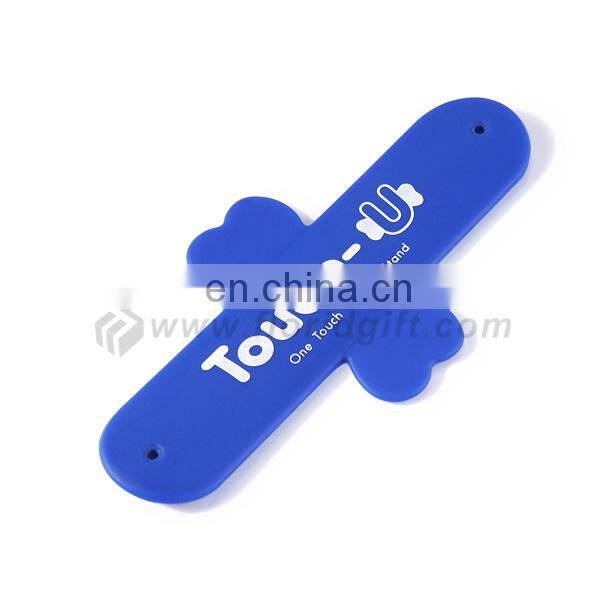 Hot sell portable silicone phone stander/U shape phone stand,Mini desk silicone