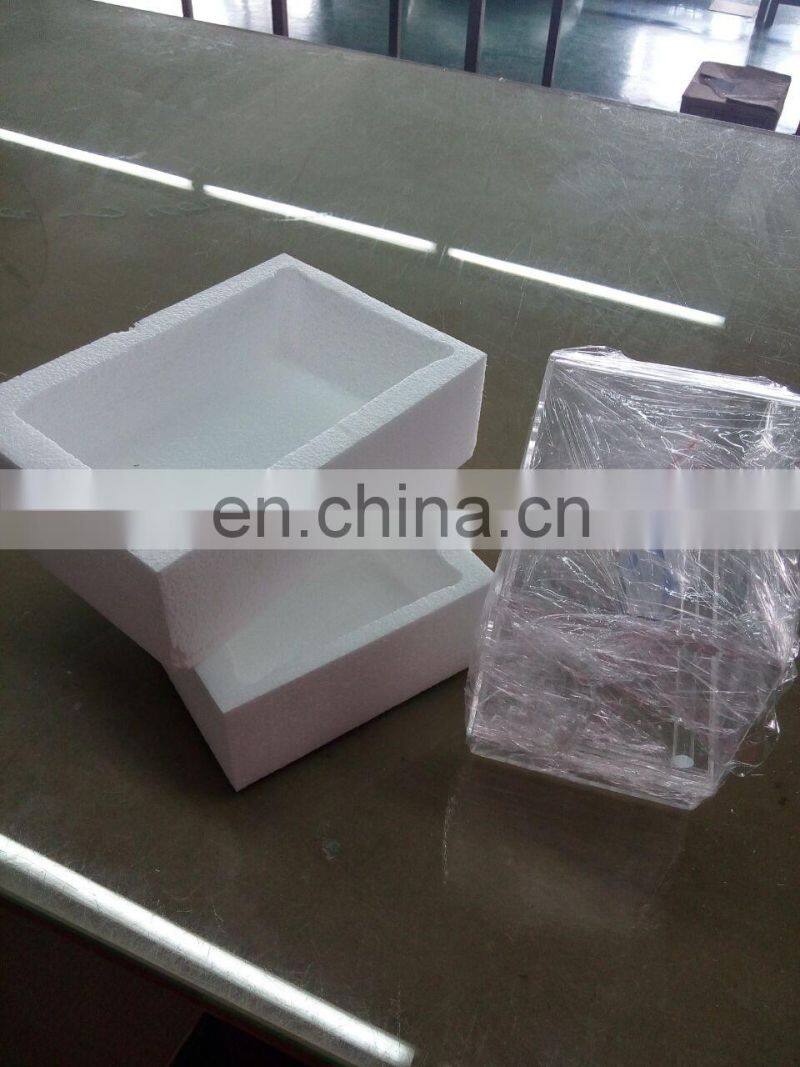 Office decoration acrylic pencil vase,pencil cube vase