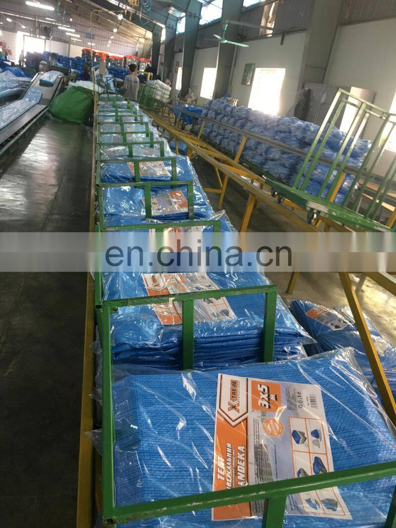Blue Tarpaulin Economy woven polyethylene tarpaulin, Blue Sheet, Ready-made sheet