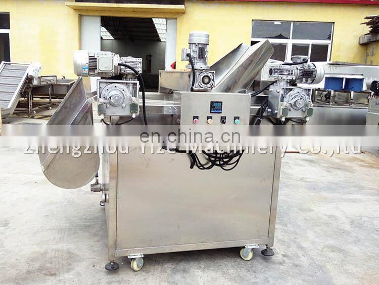 Automatic banana and potato chips fryer machine Onion rings frying machine