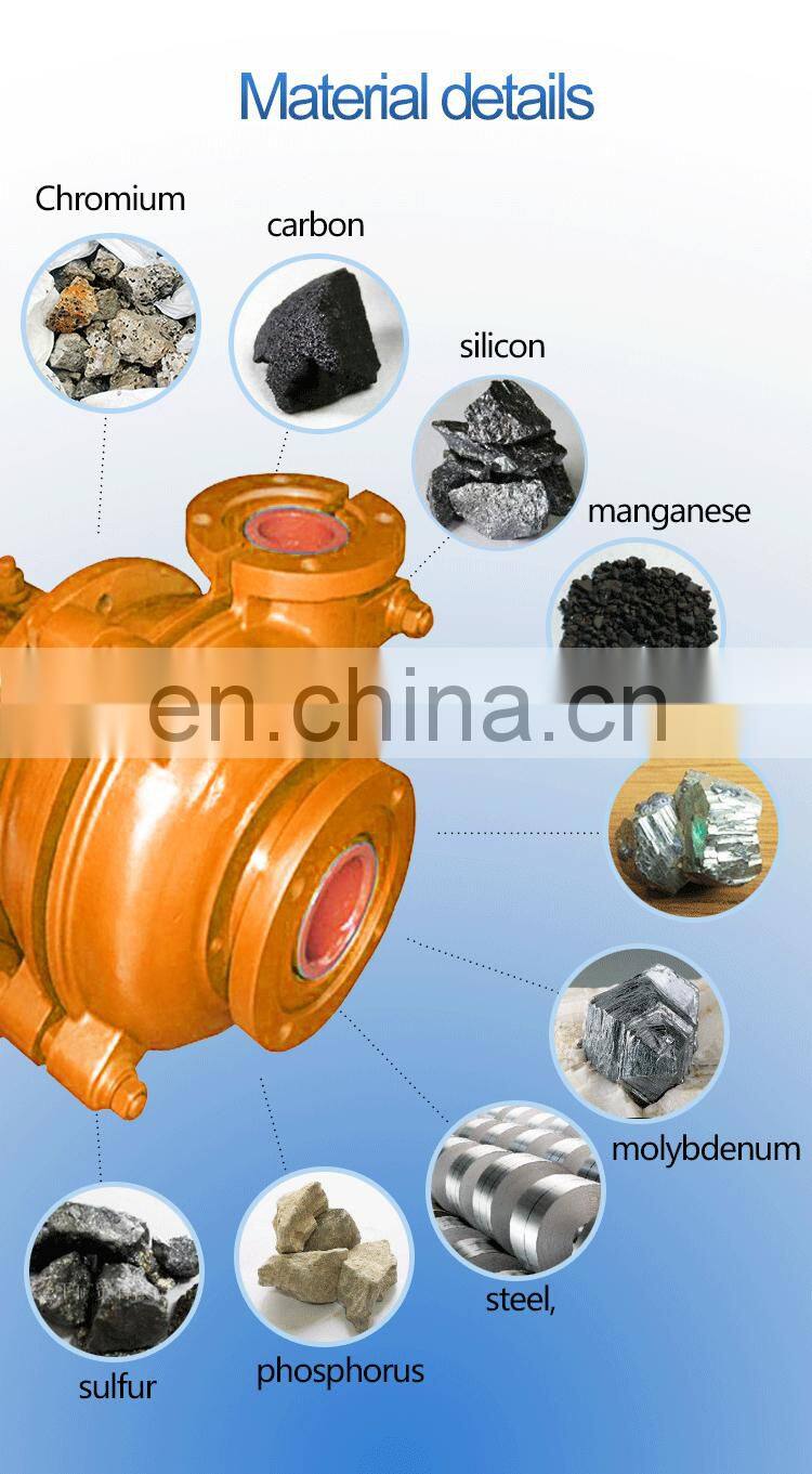 2 inch small slurry pump solid sludge suction pump