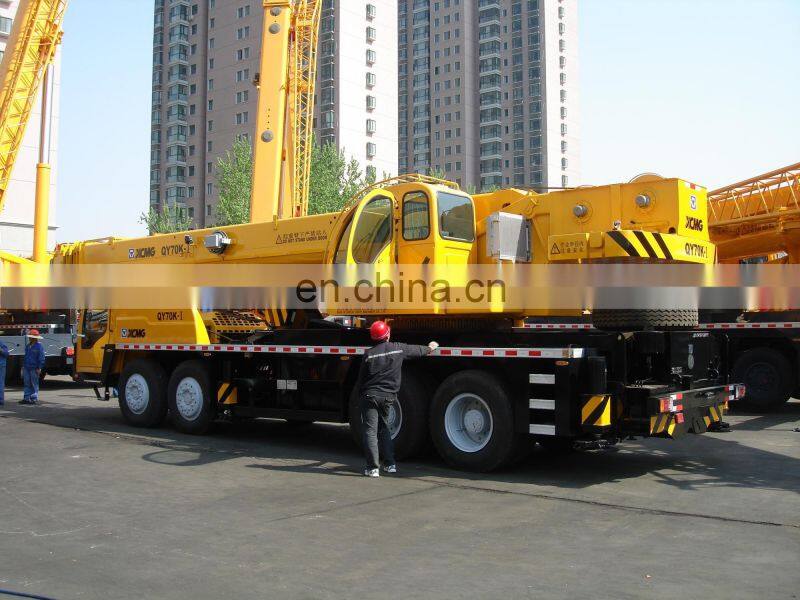 High quality Official QY70K  boom truck crane 70t for sale
