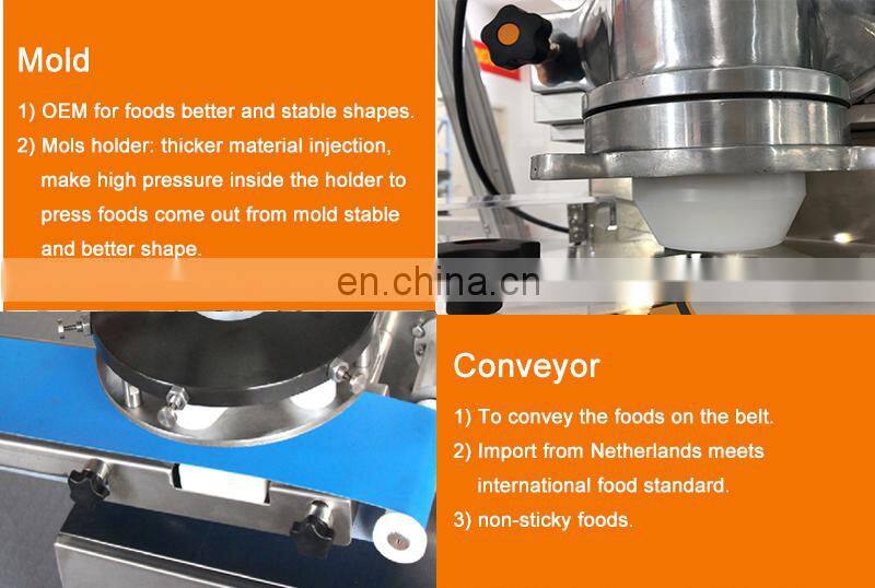 High Speed Tulumba Maker Coxinha Encrusting Machine