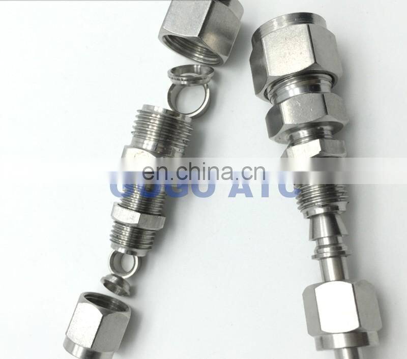 quick coupler O.D 16 mm hard tube bulkhead ss hydraulic fittings 15mm stainless steel compression fittings ss flanges