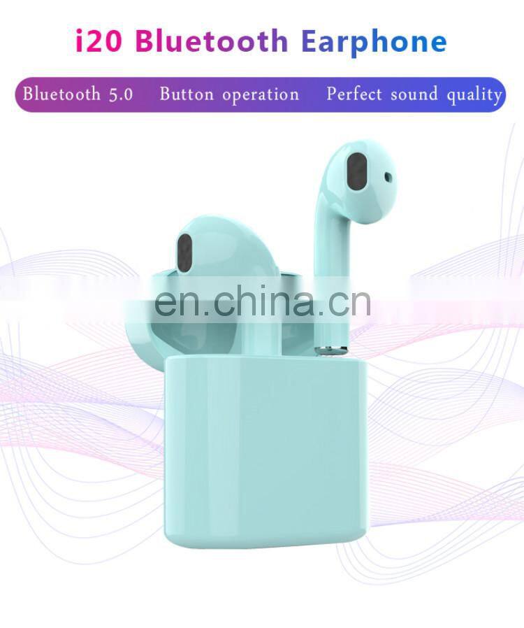 2019 New Portable Charging Headphones True Wireless Stereo Earbuds HIFI Earphone Bluetooths