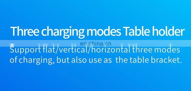 Factory wholesales Super Thin Qi-Standard Fast Charging 15W 10W 7.5W Wireless Charger