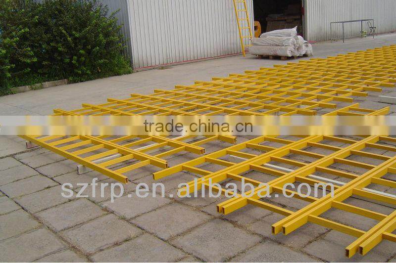 High strength FRP/GRP fiberglass step ladder