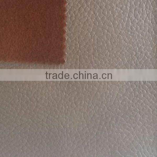 PU Breathing Leather Fabric Bonded With Single Velvet Fabric