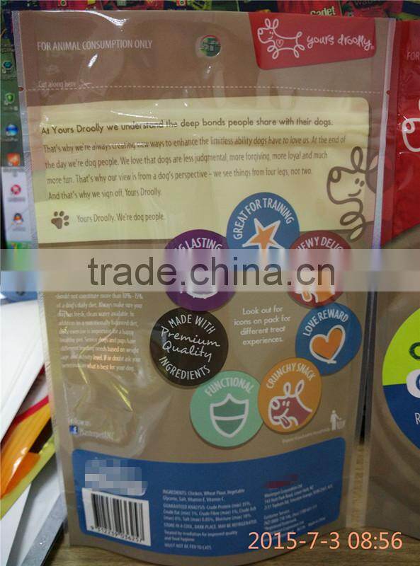 plastic packaging suppliers pouches for pet food