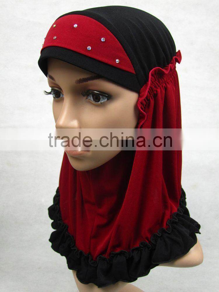 A588 Pretty 2015 New Children girl muslim hijab