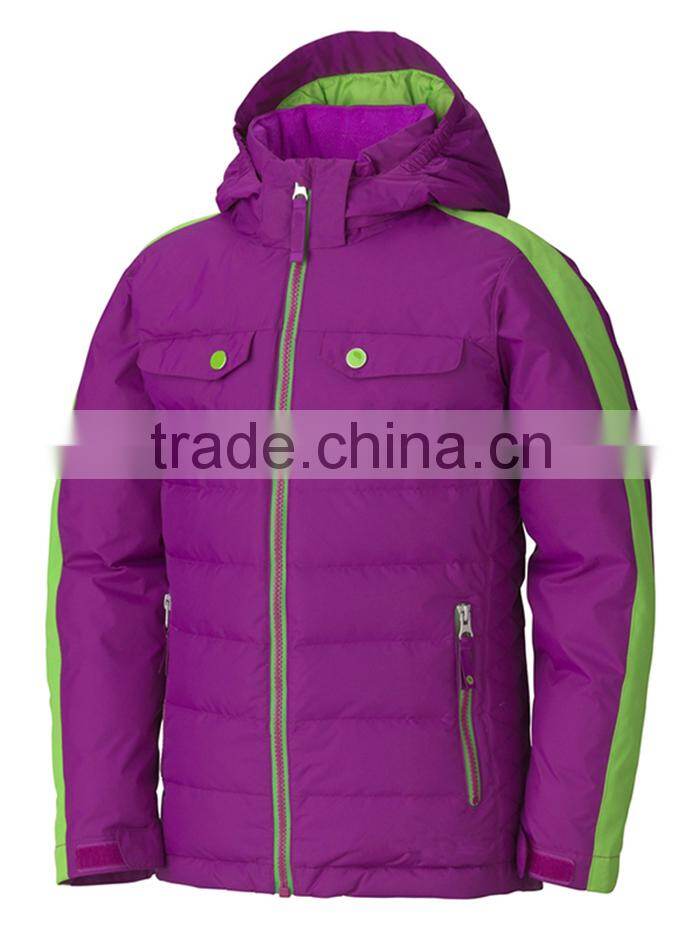 China supplier skiing jackets for kids