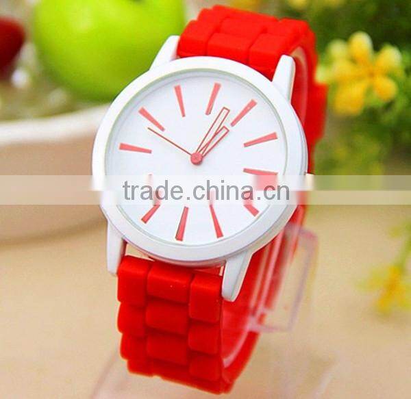 eco-friendly jelly wrist watch men TM-225