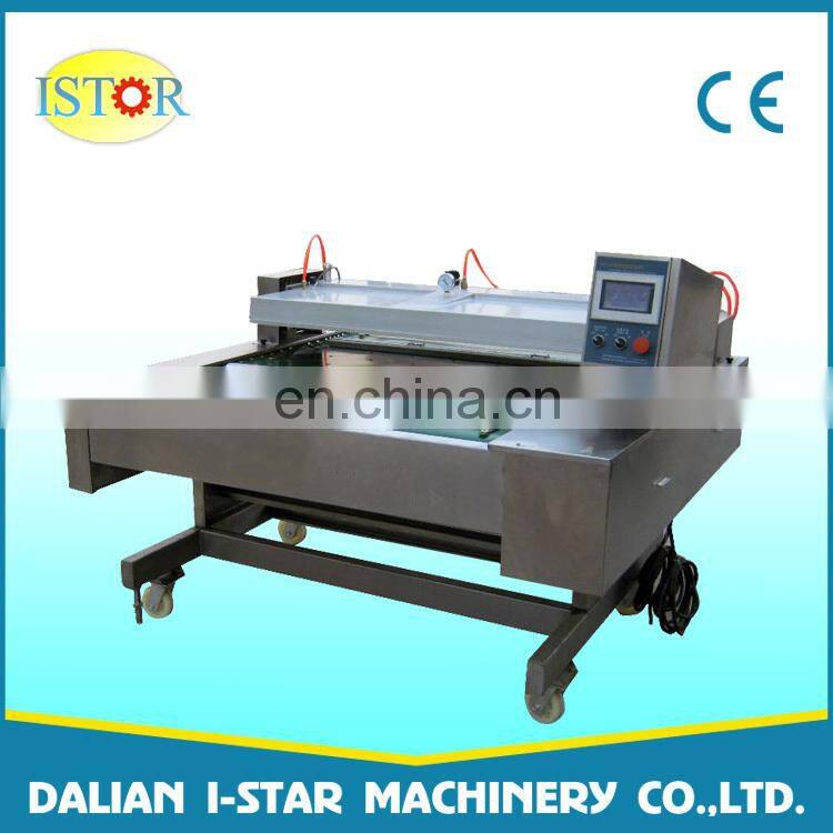 watsapp+86 15140601620 high productivity frozen food products Continuous rolling vacuum packaging machine