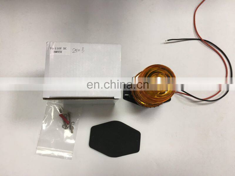 Lantsun LED2010B Portable solar barricade led strobe traffic warning light for barrier in construct work zone