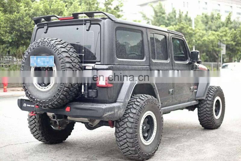 MAIKER AUTO Rear Spoiler with LED light for Jeep Wrangler JK JL 4x4 offroad Auto accessories