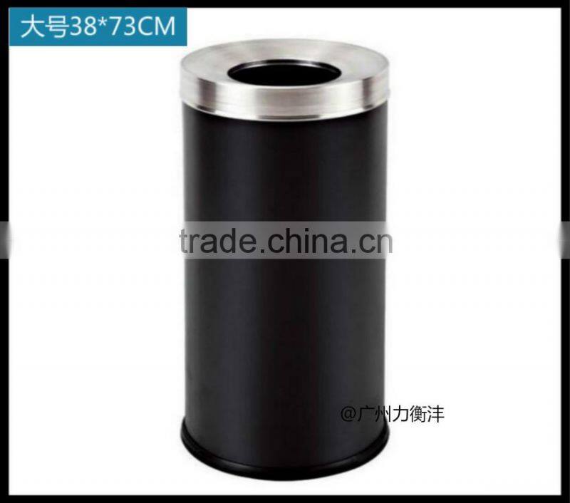 opening top trash can, rubbish bin