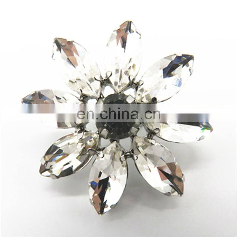 Clear Acrylic Rhinestone Ornaments For Women Shoe