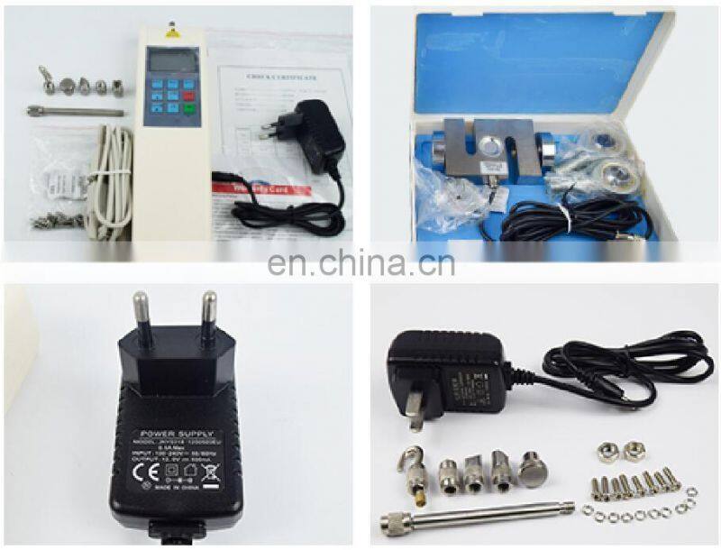 50~500N hf S type sensor digital push pull force gauge tester