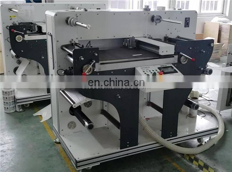 UD320 Automatic medicine Hangtag hang tag label Digital Die Cutting Machine, PAPER PP PE FILM roll sticker rotary die cutter