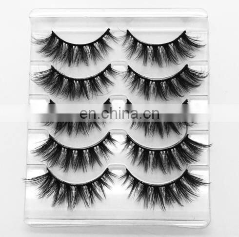 Private Label fake lashes 5 Pairs magnetic eyelashes wholesale eyelash extension kit