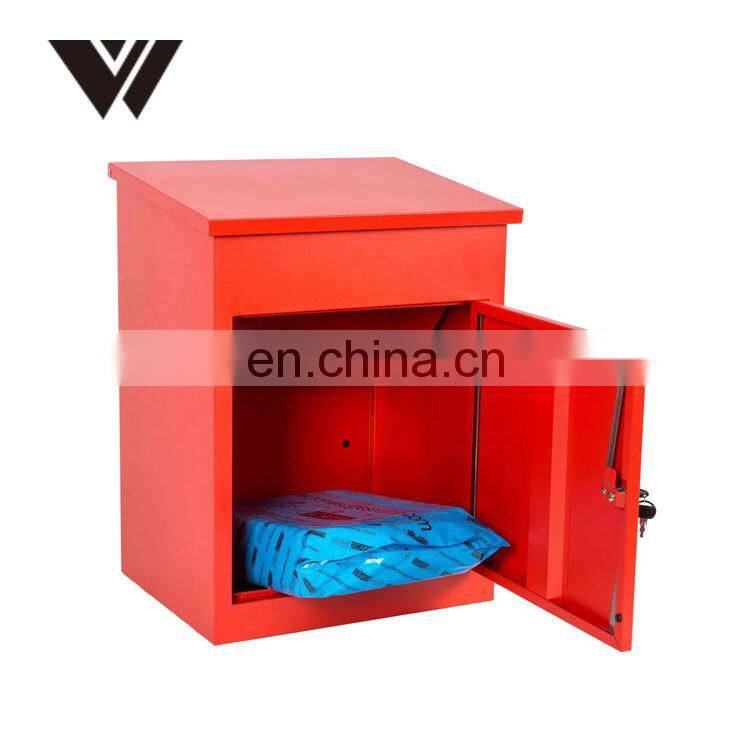 Intelligent Express Box Private Storage Cabinet Smart Metal Mailbox Private Parcel Locker Electronic Lock