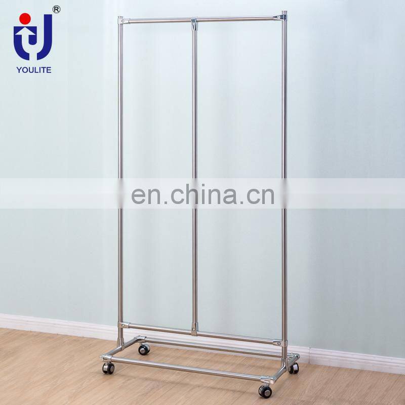Unique Buy Covered Rolling Garment Rack On Wheels