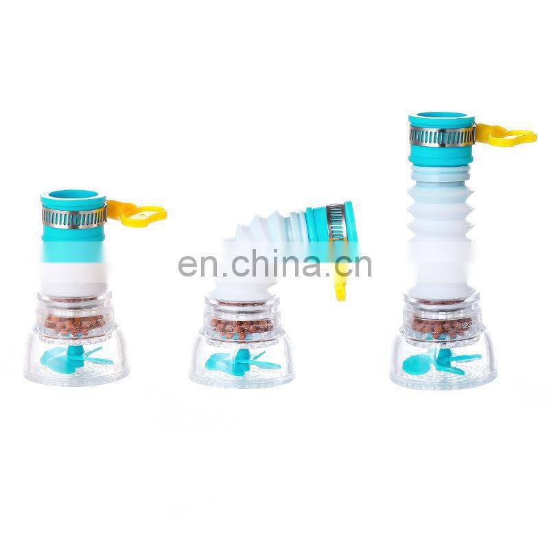 360 Adjustable Flexible Kitchen Faucet Extender Faucet Water-saving Splash-proof Plug Shower Water Filter