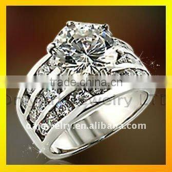 alibaba cheap wholesale gemstone inlaid 925 sterling silver engagement ring for women