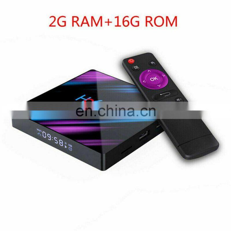 Wholesale Price H96 Max RK3318 Quad Core Android10 Smart 4K TV Box