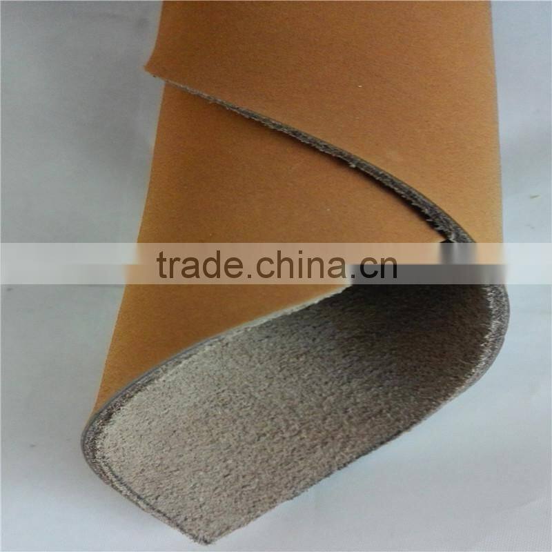 Nubuck cow split cow finished leather full hides