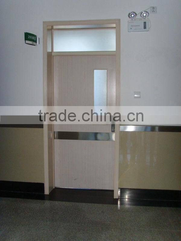 OKM hospital doors, hospital interior doors, air tight doors, hospital stainless steel door