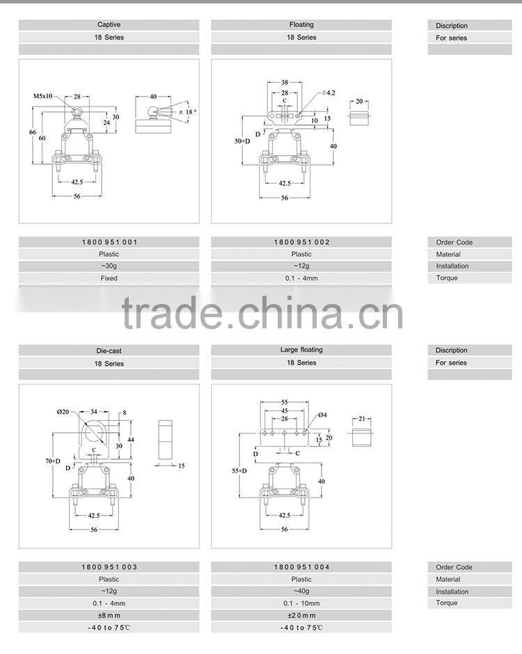 Non contact high accuracy machine equipment 0-10VHot Sale Long Linear Poteniometer Replacement Voltage Position Transducer