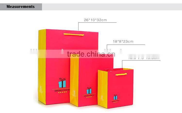 Custom printed cheap buy recyclable shopping paper bag