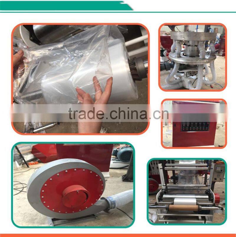 Rotary Head HDPE /LDPE T-shirt Plastic Film Extruding Blowing Machine