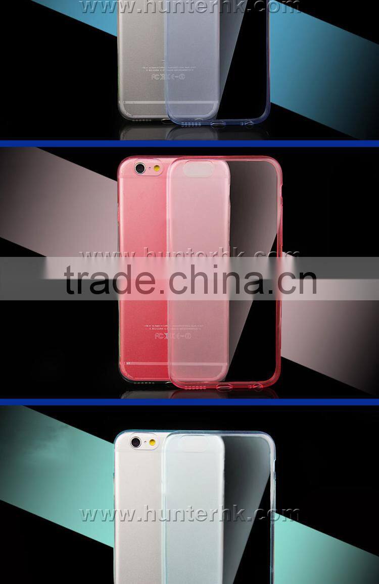 Crystal Full Clear TPU Case For iphone6G Plus