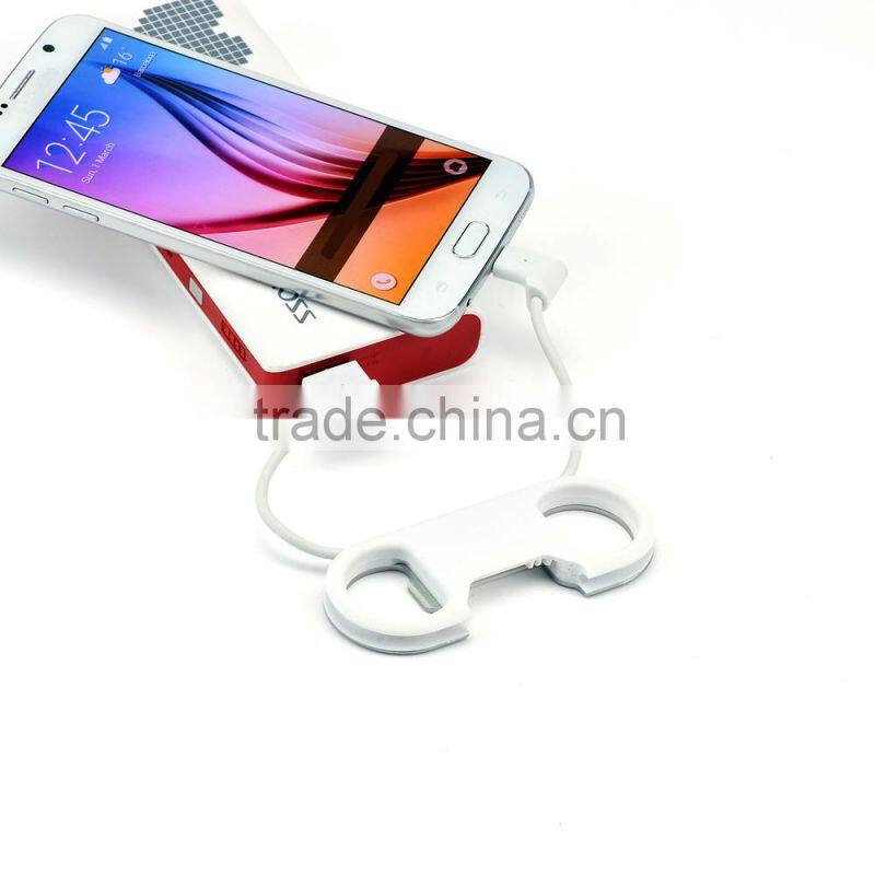 Micro USB Cable Data Cable For Samsung Galaxy Keychain Bottle Opener