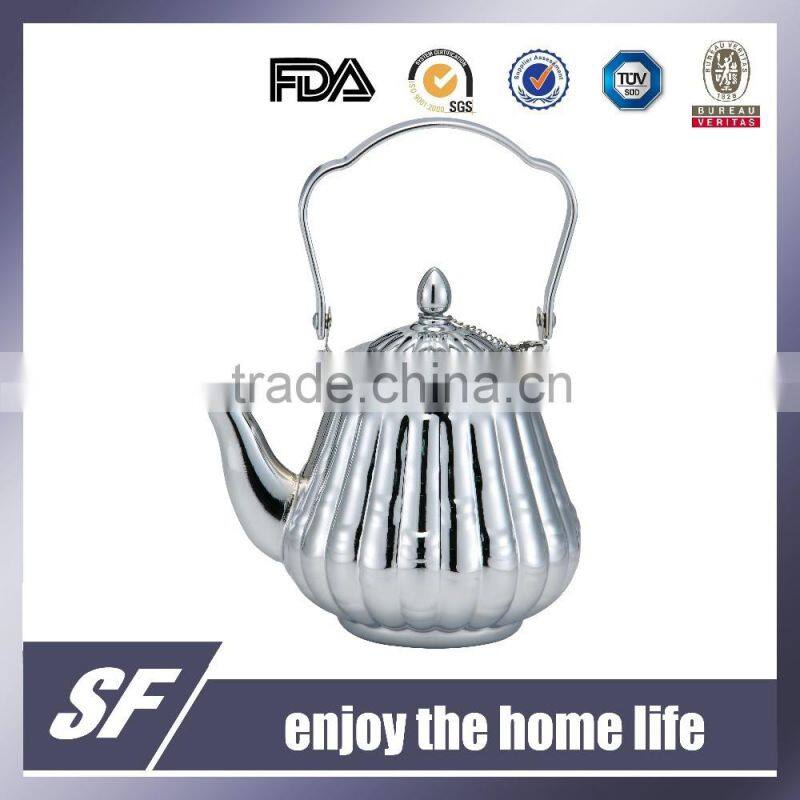 1.6 L Top Handle Arabian Stainless Steel Tea Kettle/Tea Pot(SF-7806SG)