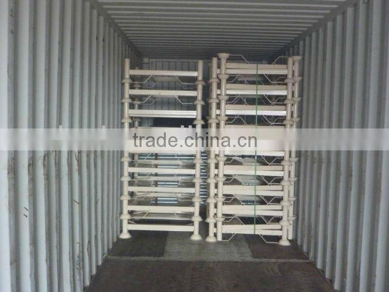 Heavy duty warehouse galvanized metal pallet converter
