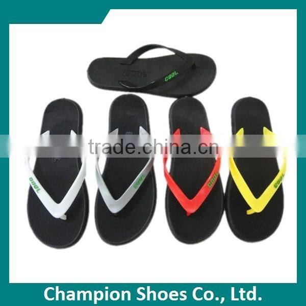 Customized brand pvc slipper pvc air blow slipper