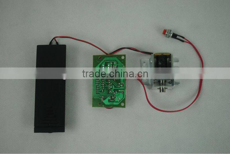 Electronic lock mechanism for security safety box